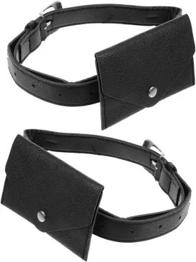 2pcs Fanny Pack Simple and Stylish Waist Bag for Multi Use Fashion Accessory Comfortable and Practical Design Classic for Daily Wear