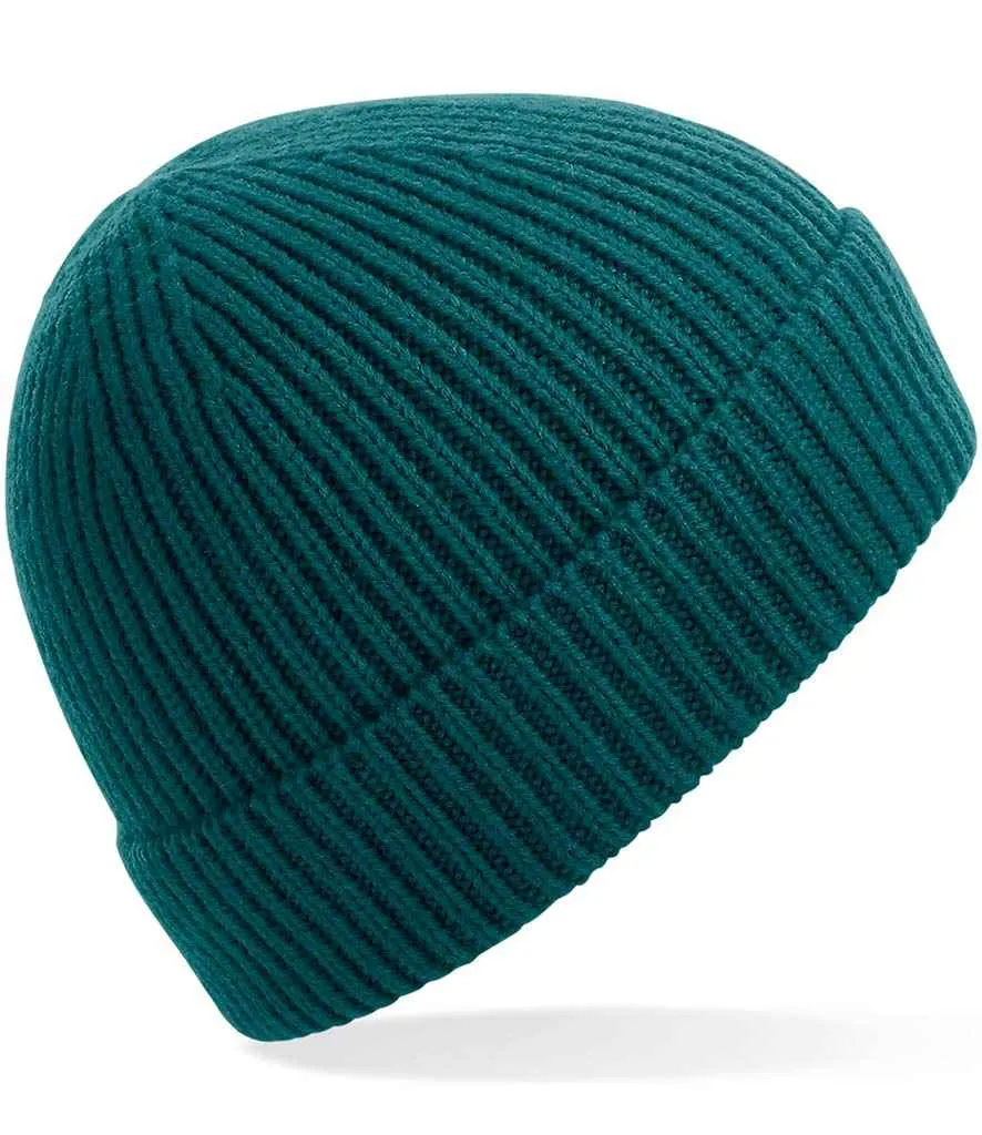Beechfield Engineered Knit Ribbed Beanie | Multicolor | One Size