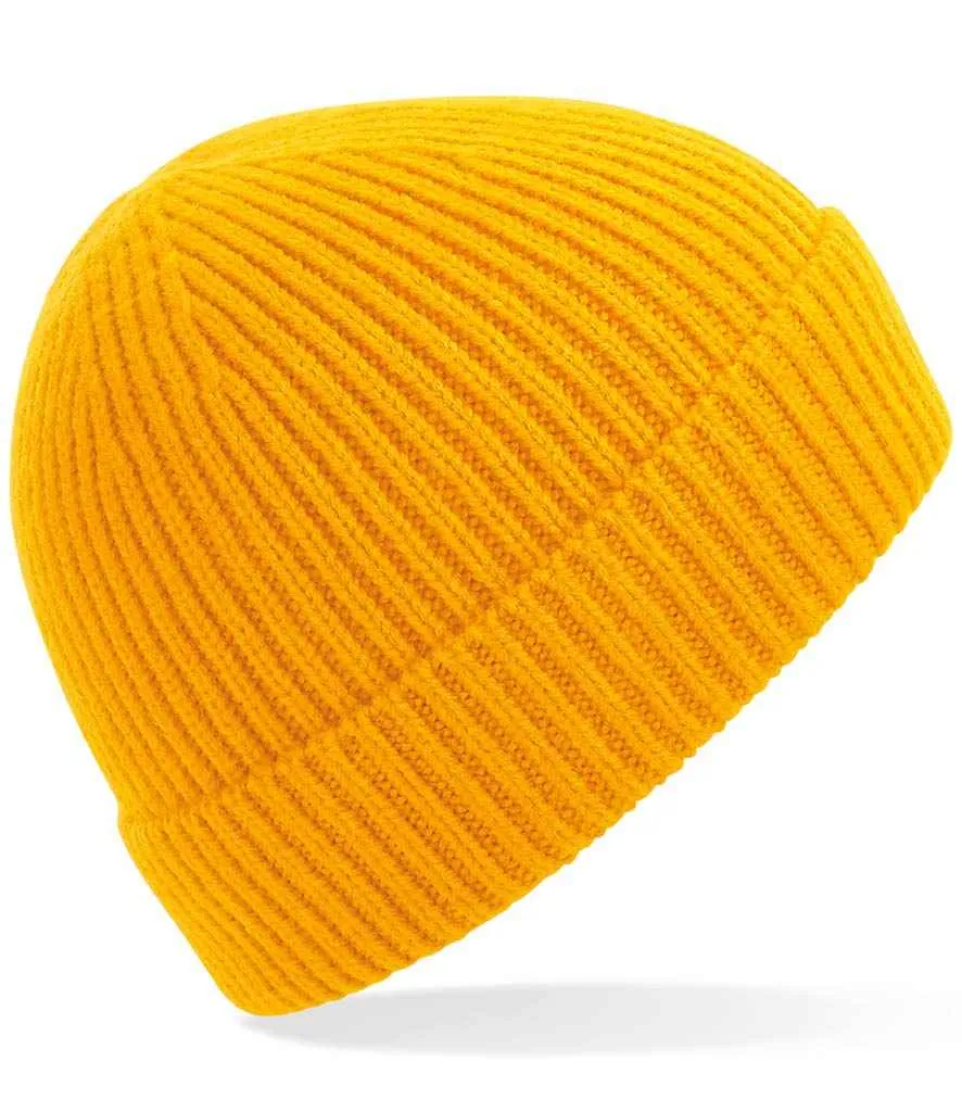 Beechfield Engineered Knit Ribbed Beanie | Multicolor | One Size