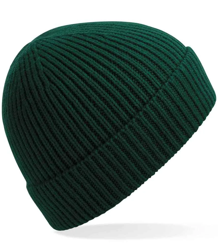 Beechfield Engineered Knit Ribbed Beanie | Multicolor | One Size