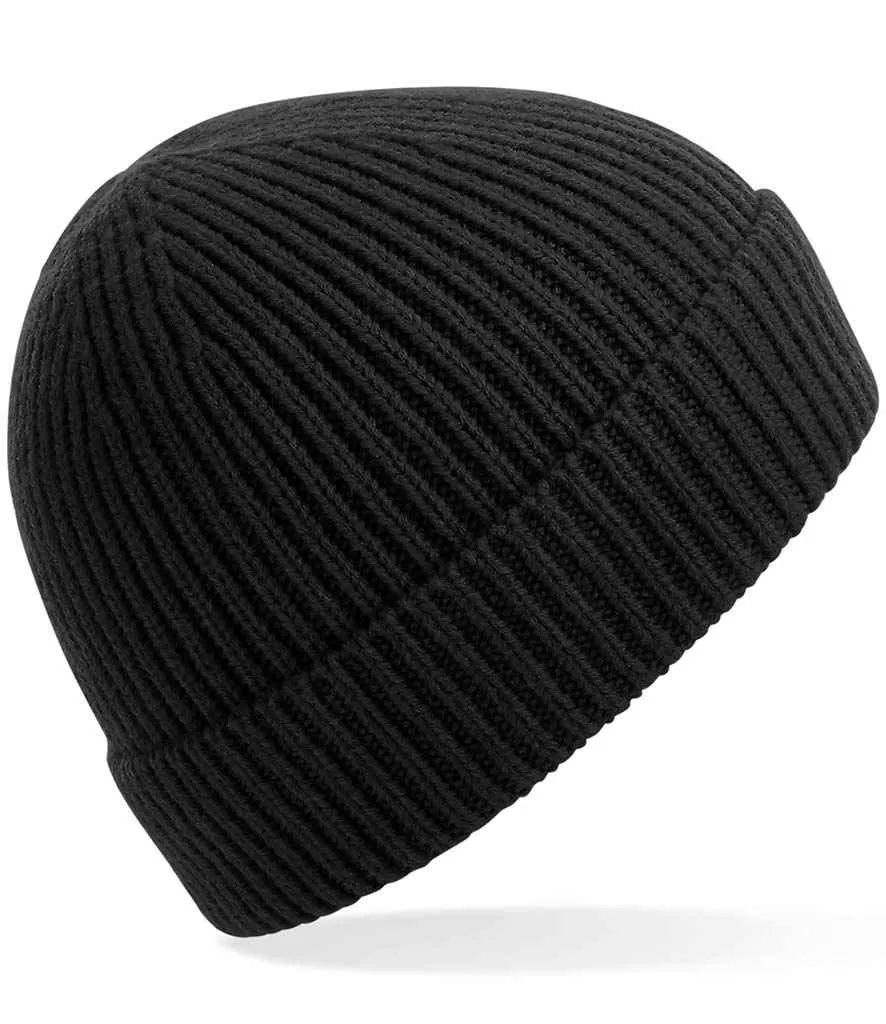 Beechfield Engineered Knit Ribbed Beanie | Multicolor | One Size