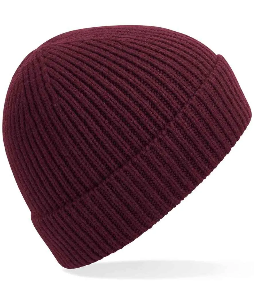 Beechfield Engineered Knit Ribbed Beanie | Multicolor | One Size