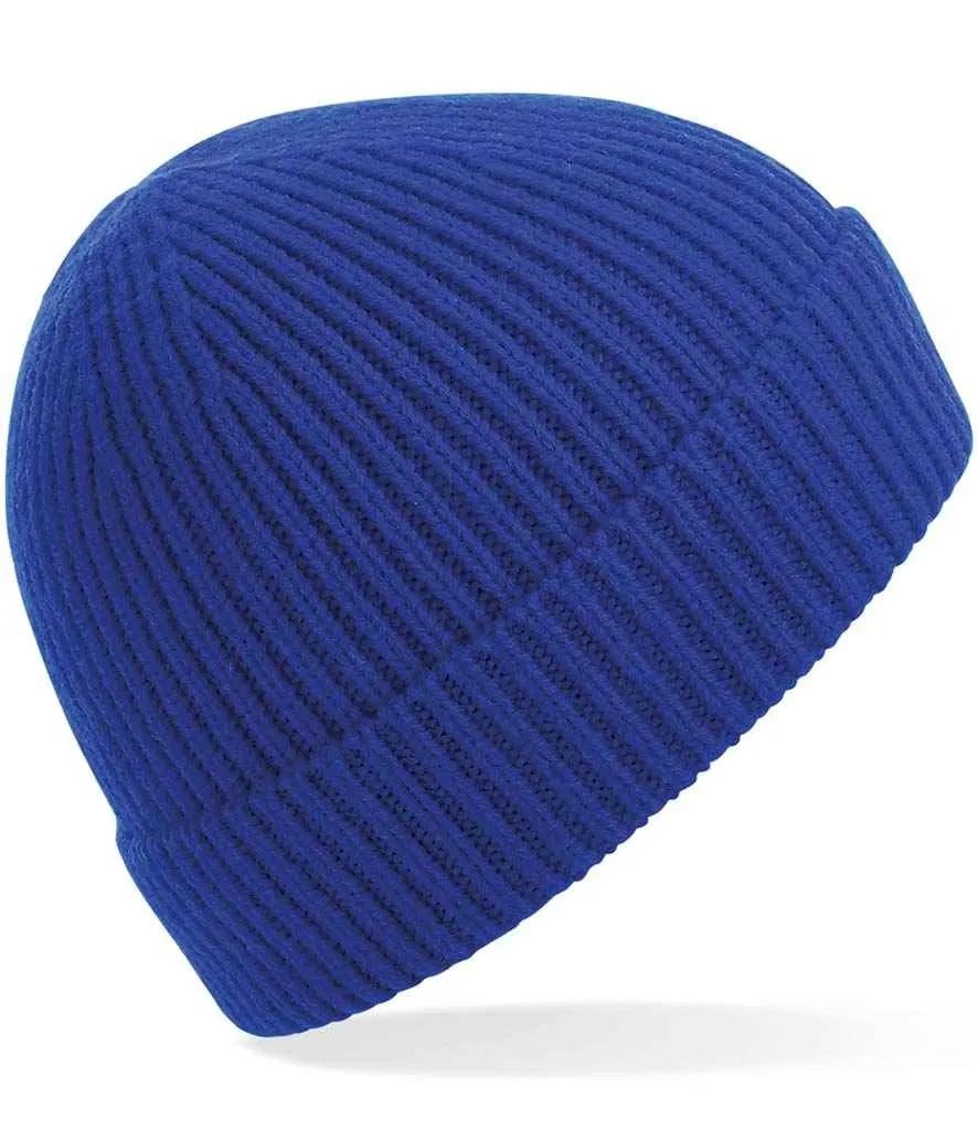 Beechfield Engineered Knit Ribbed Beanie | Multicolor | One Size