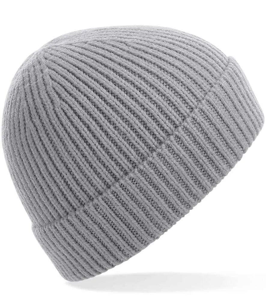 Beechfield Engineered Knit Ribbed Beanie | Multicolor | One Size