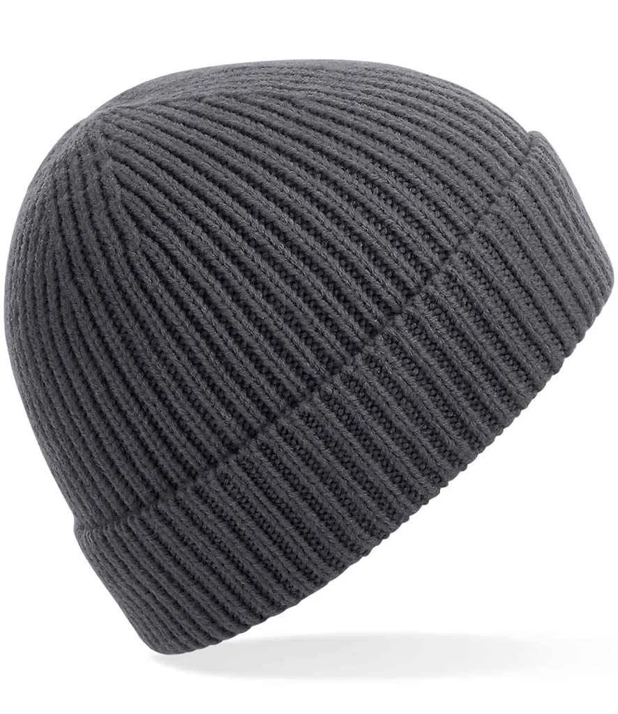 Beechfield Engineered Knit Ribbed Beanie | Multicolor | One Size