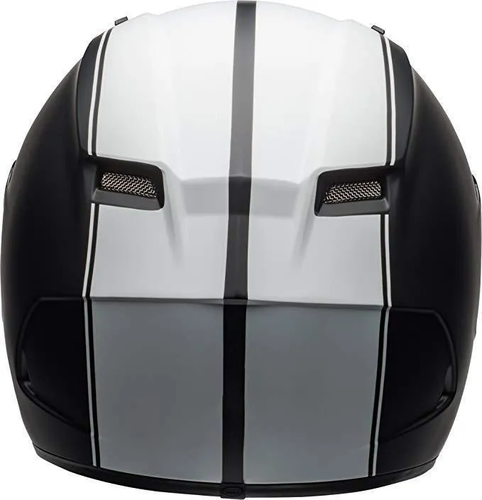 Bell Qualifier DLX Rally Matte Black/White Full Face Helmet