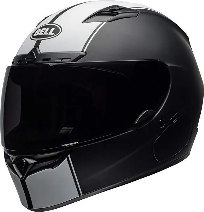 Bell Qualifier DLX Rally Matte Black/White Full Face Helmet