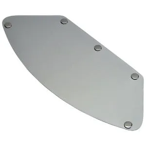 Biltwell Gringo Blast Shield - Chrome Mirror