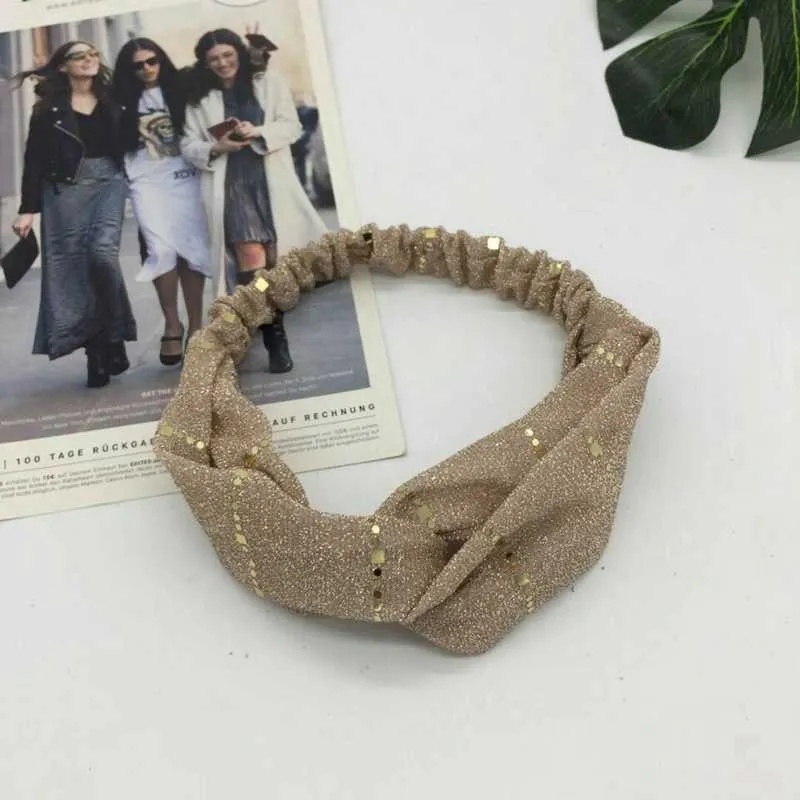 Cotton Women Headband Turban Solid Color Girls Knot Hairband Hair Accessories Twisted Ladies Makeup Elastic Hair Bands Headwrap