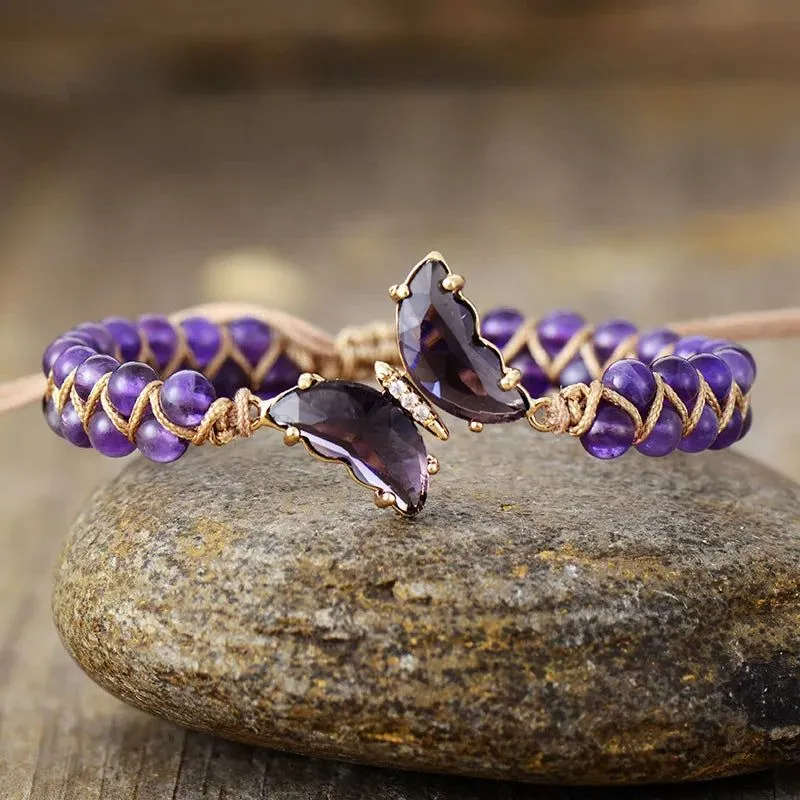 Crystal Butterfly Bracelet