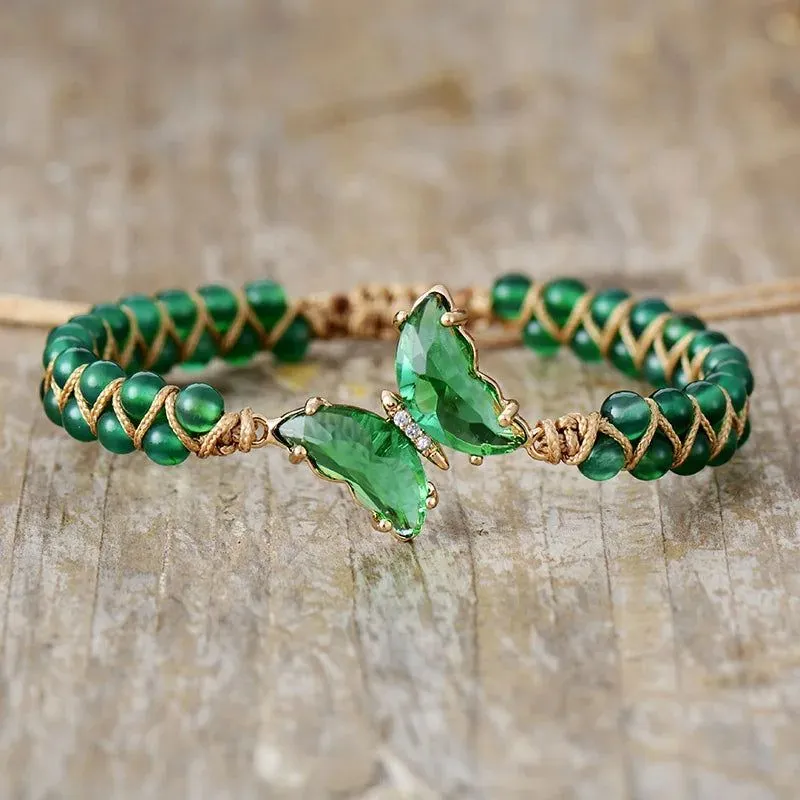 Crystal Butterfly Bracelet