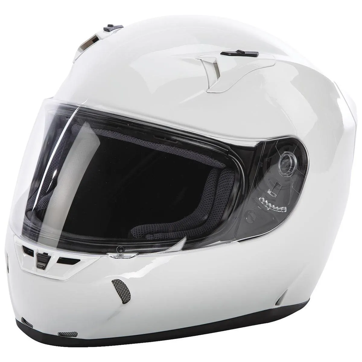 Fly Racing Revolt FS Gloss White Full Face Helmet