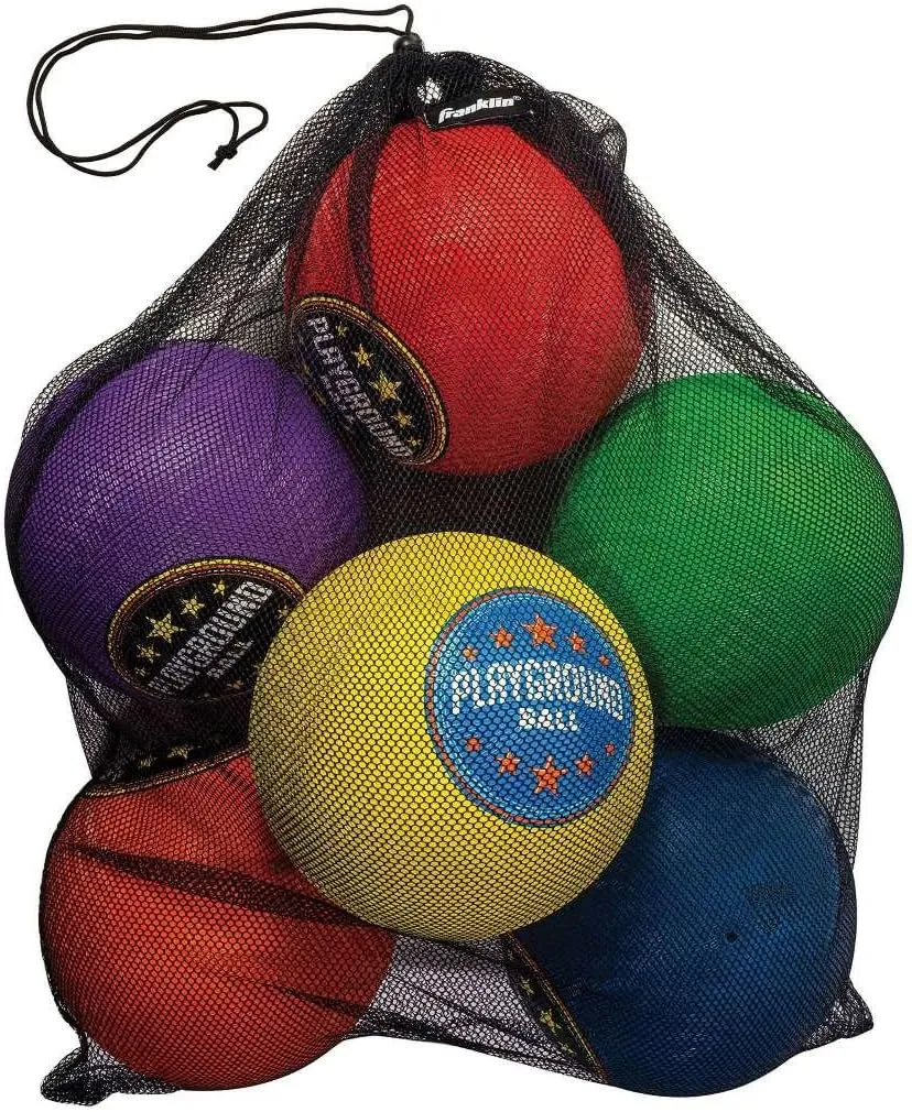 Franklin Sports Kids Playground Balls - Rubber Kickballs   Playground Balls For Kids - Great for Dodgeball, Kickball, 4 Square   Schoolyard Games - 8.5 Diameter