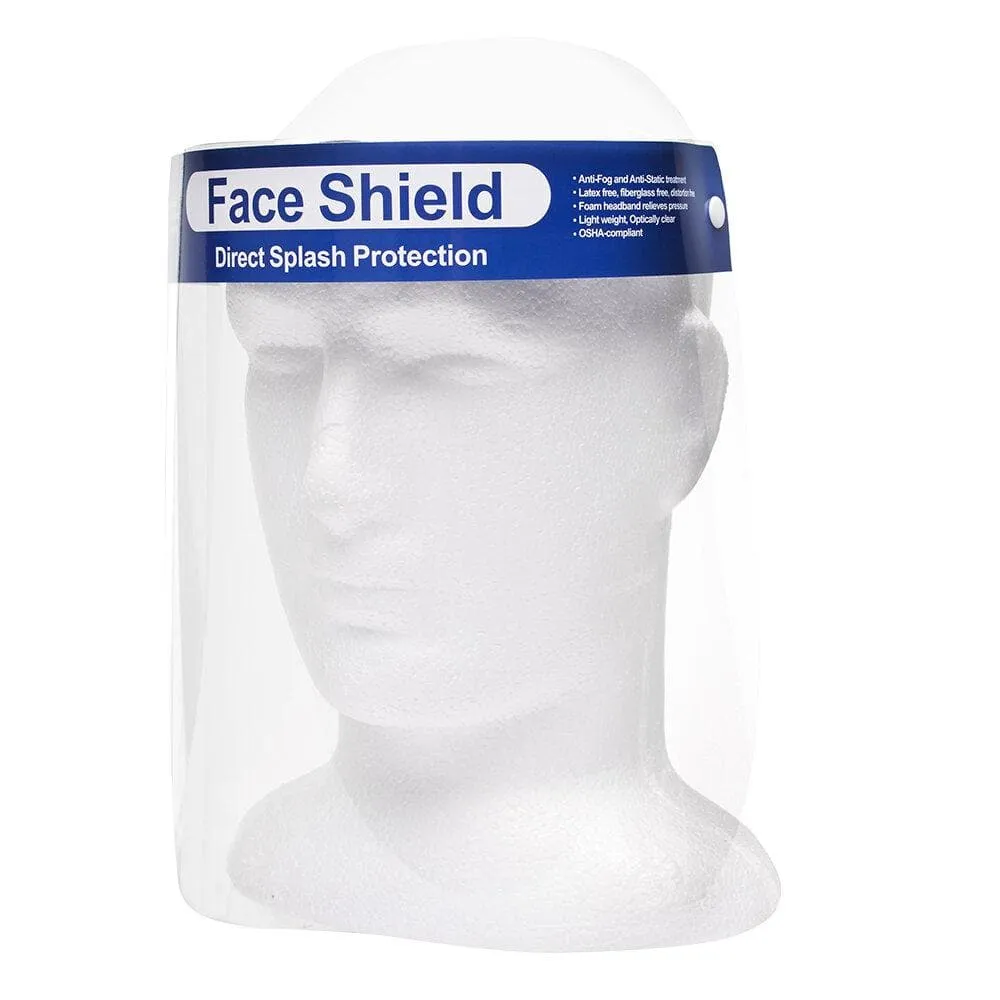 Full Length Face Shield - 5 Pack ($3.00 per shield)