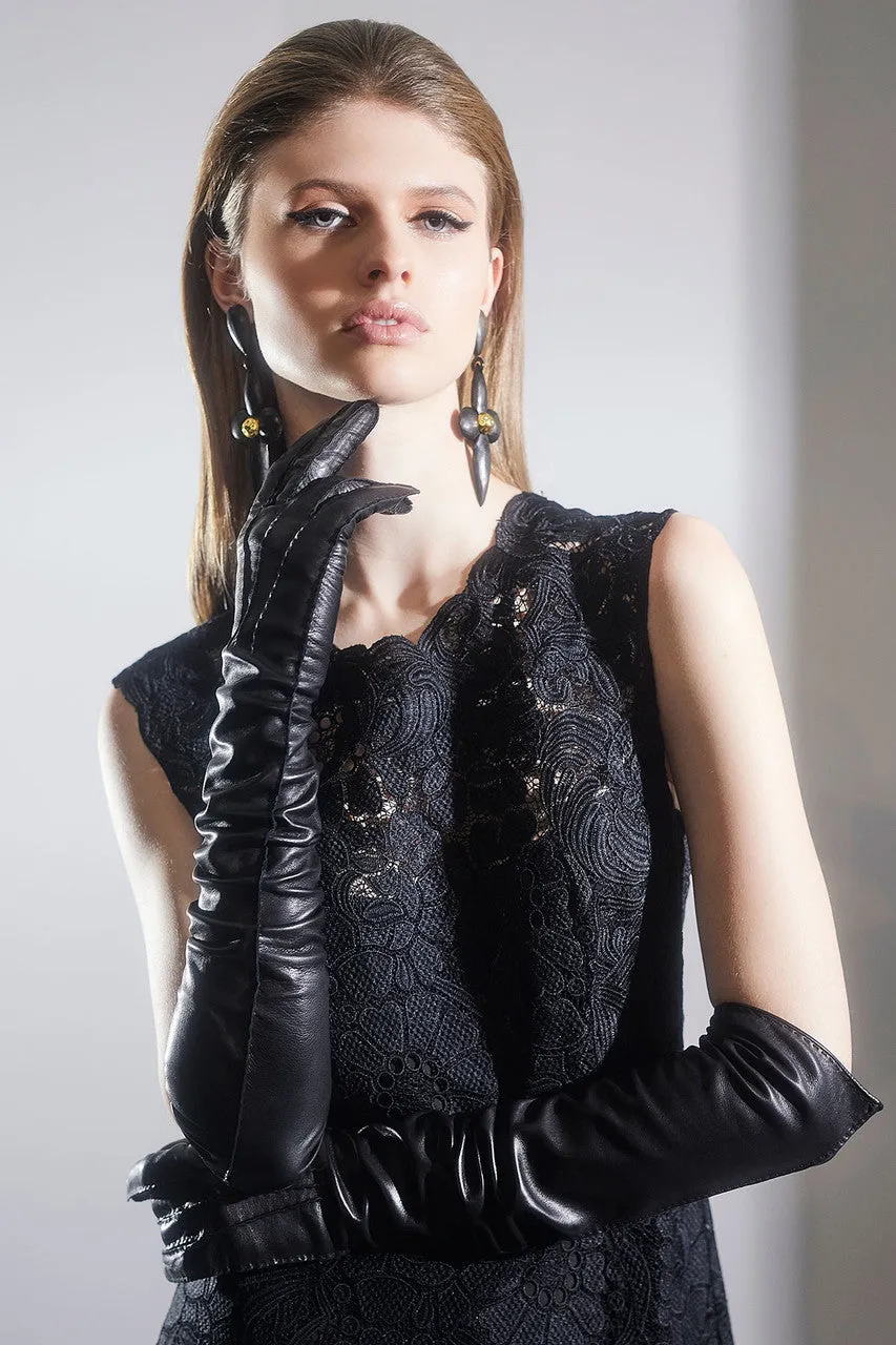 Genuine Leather Opera Gloves