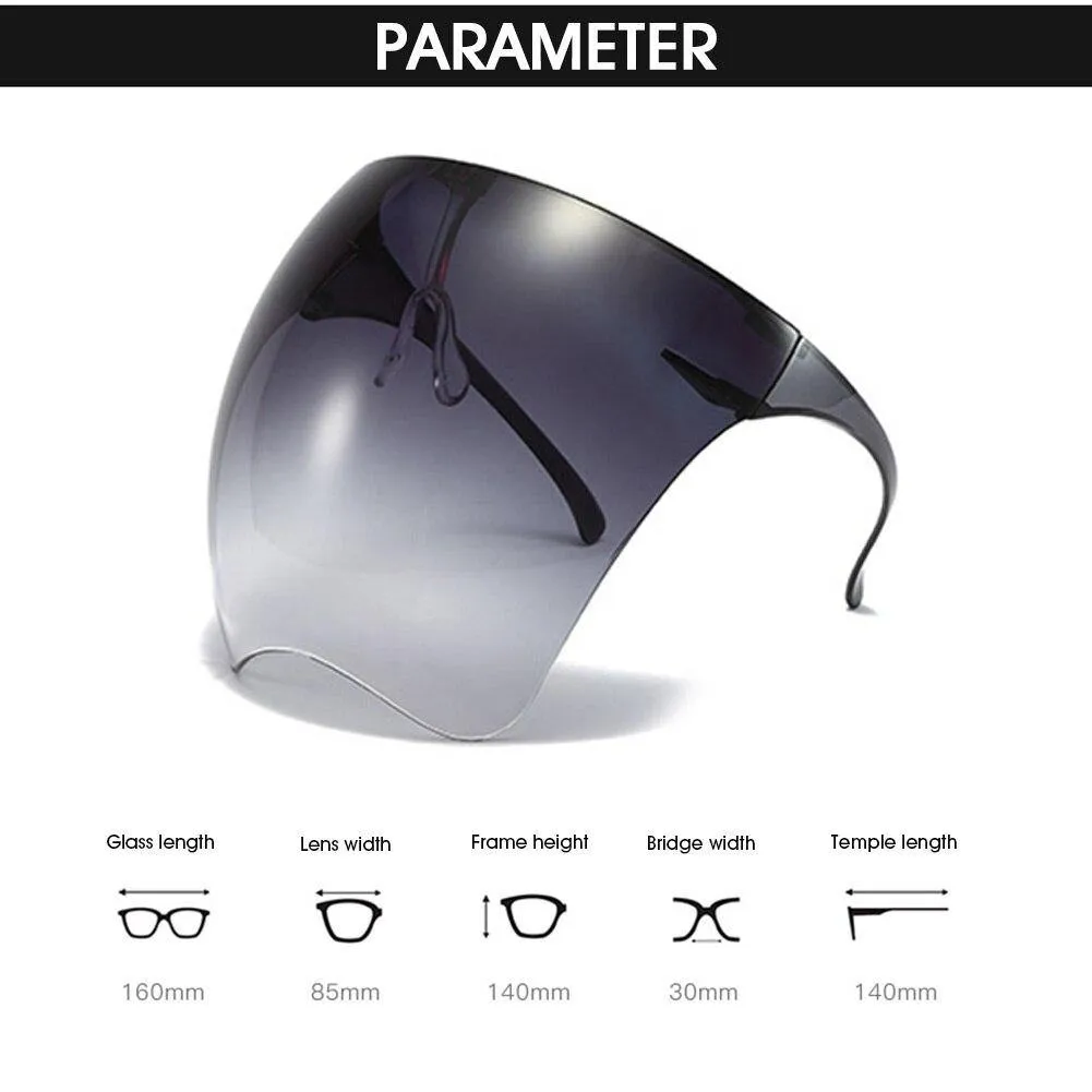 Goggle Sunglasses Visor Full Face Cover UV