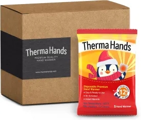 Hand Warmers - Premium (Size: 3.5 inch x 4 inch, Duration: 12  Hours, Max Temp: 163 F) Air-Activated, Convenient, Safe, Natural, Odorless, & Long Lasting Hand Warmers