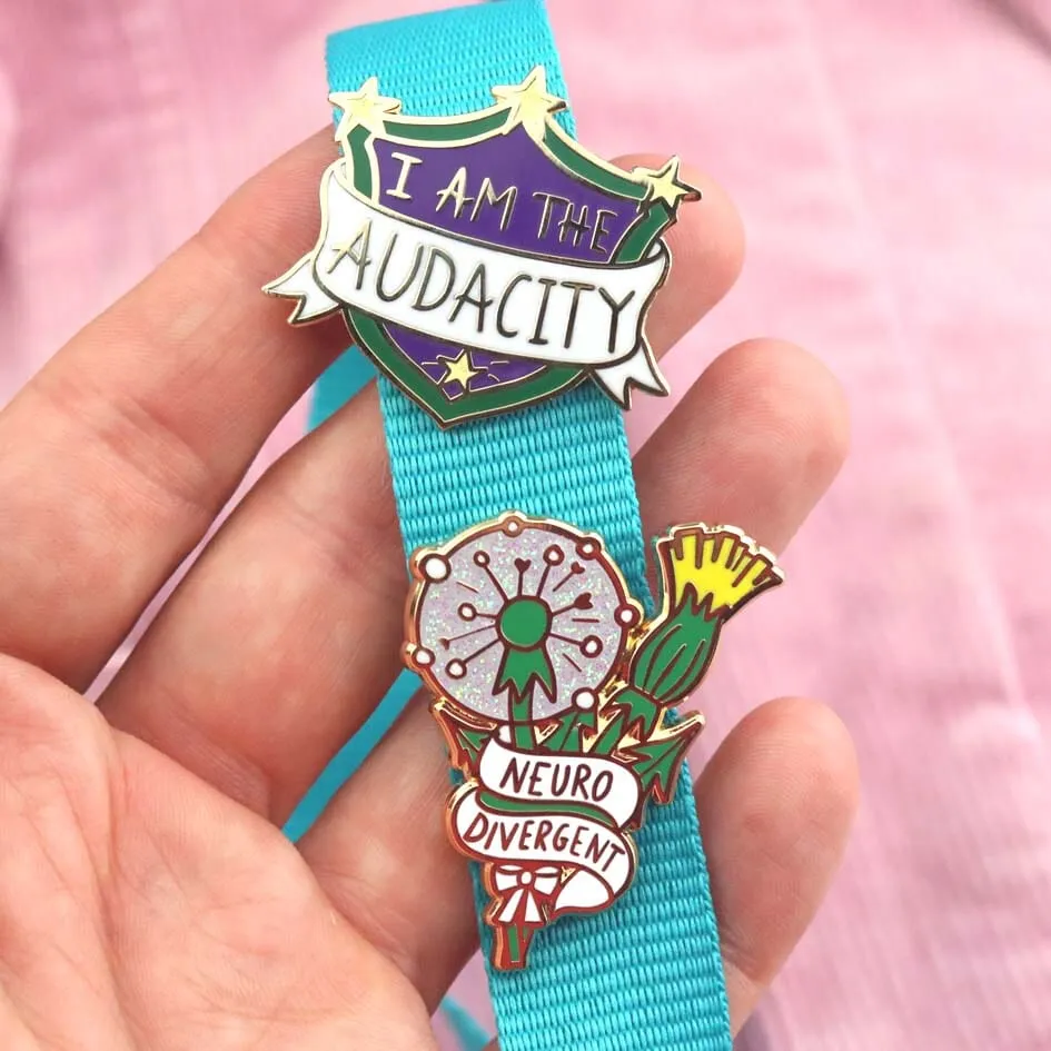 I Am The Audacity Lapel Pin