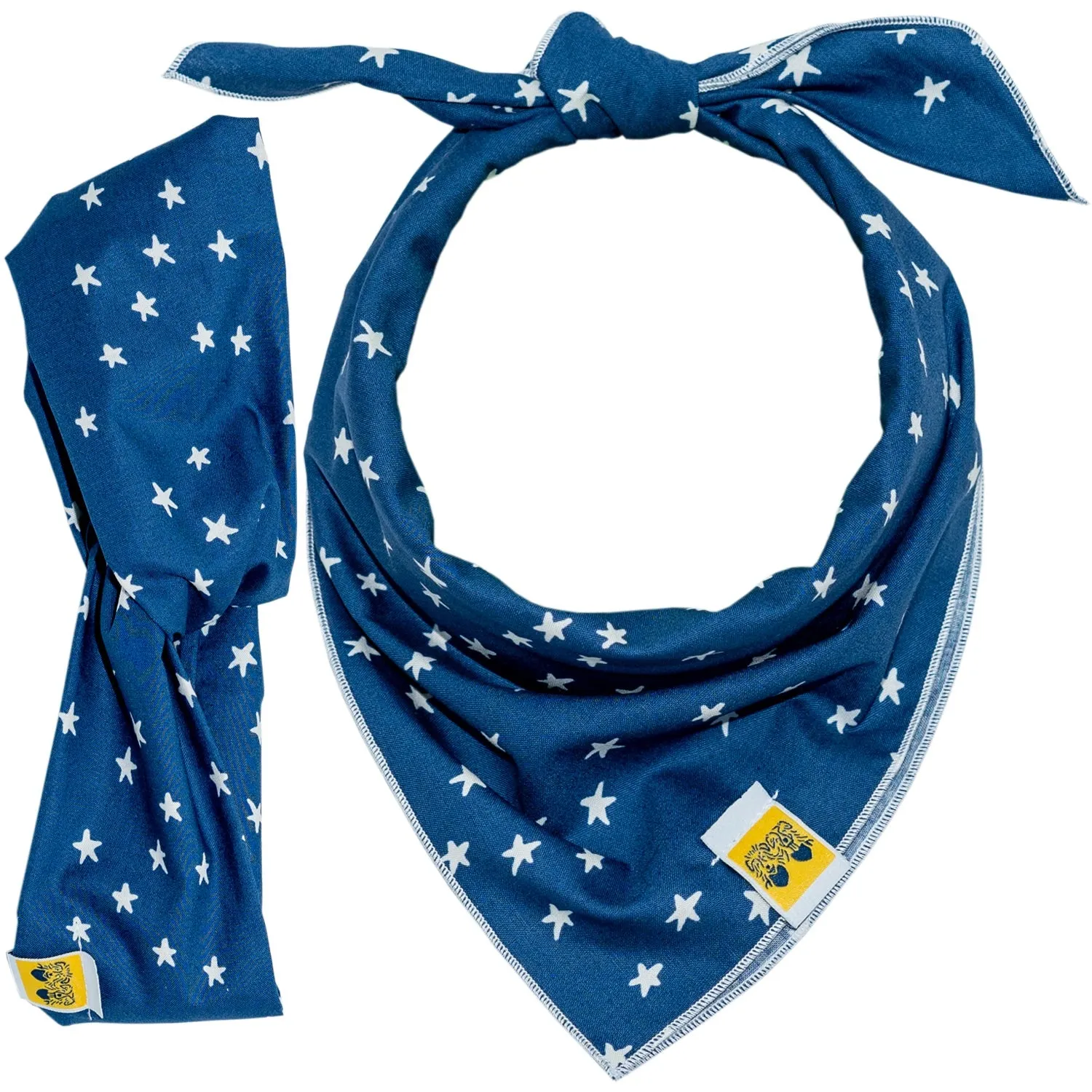 Inky Stars Human Headband