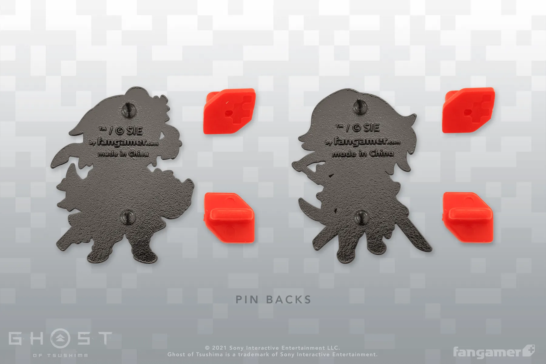 Jin and Yuna Enamel Pin Set