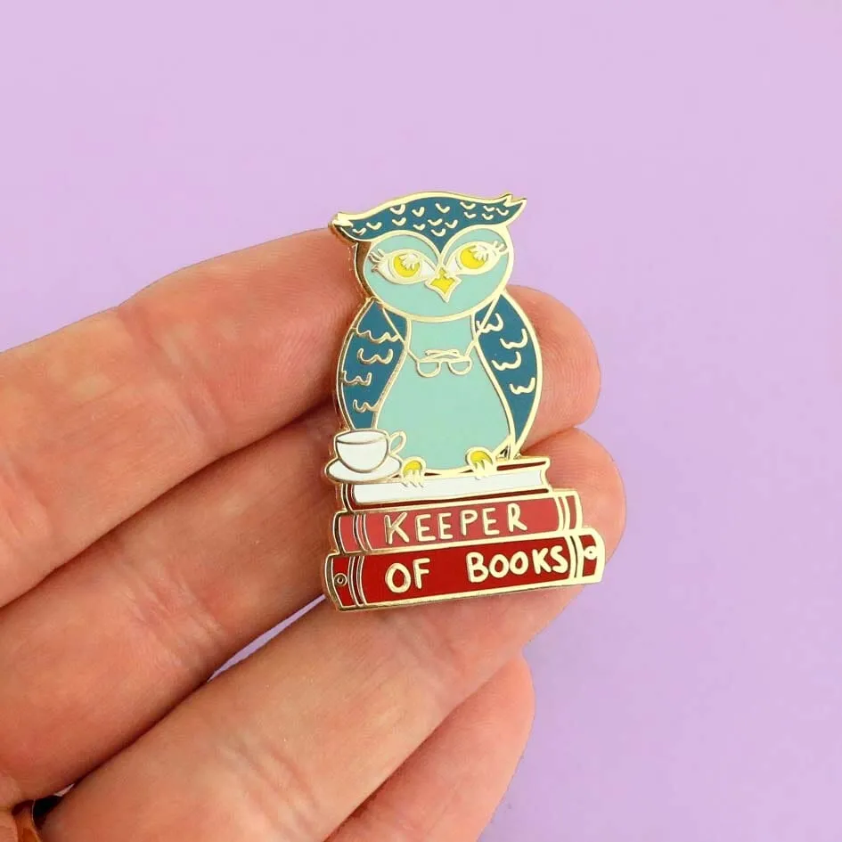 Keeper of Books Lapel Pin