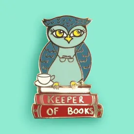 Keeper of Books Lapel Pin