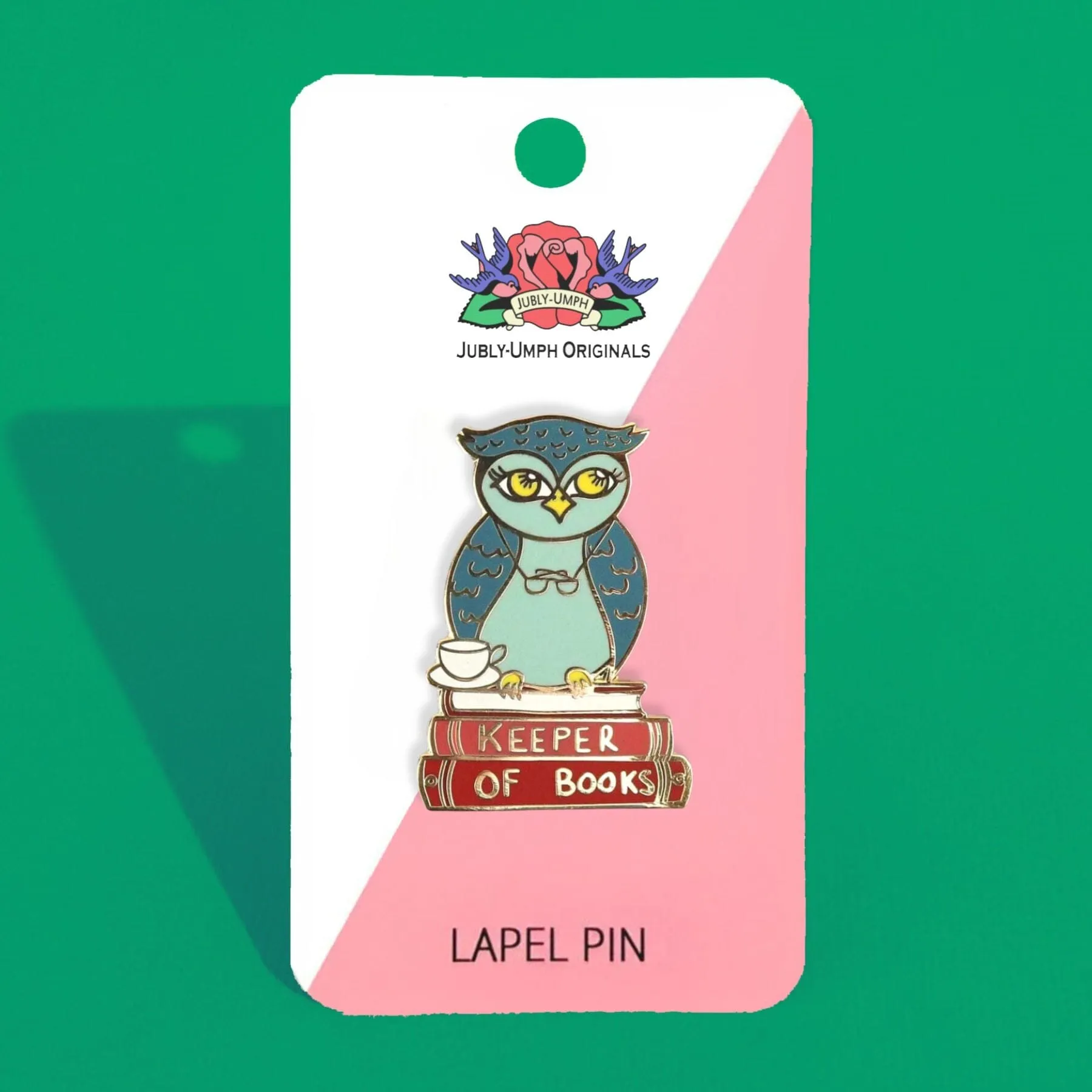 Keeper of Books Lapel Pin