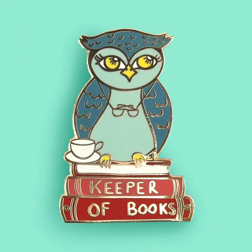 Keeper of Books Lapel Pin