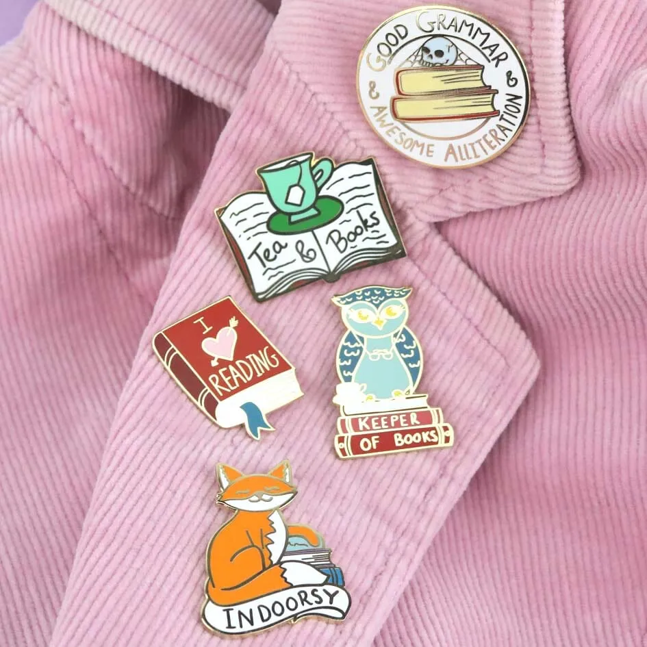 Keeper of Books Lapel Pin