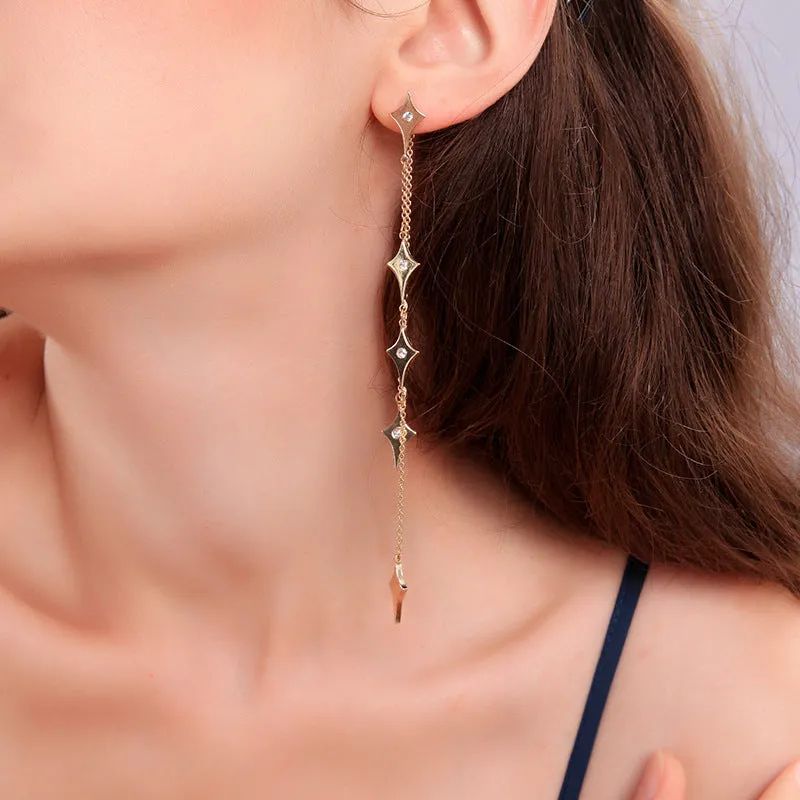 Long Chain Earrings