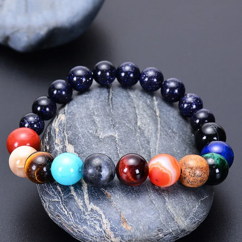 Lovers of Our Planets - Natural Stone Bracelet