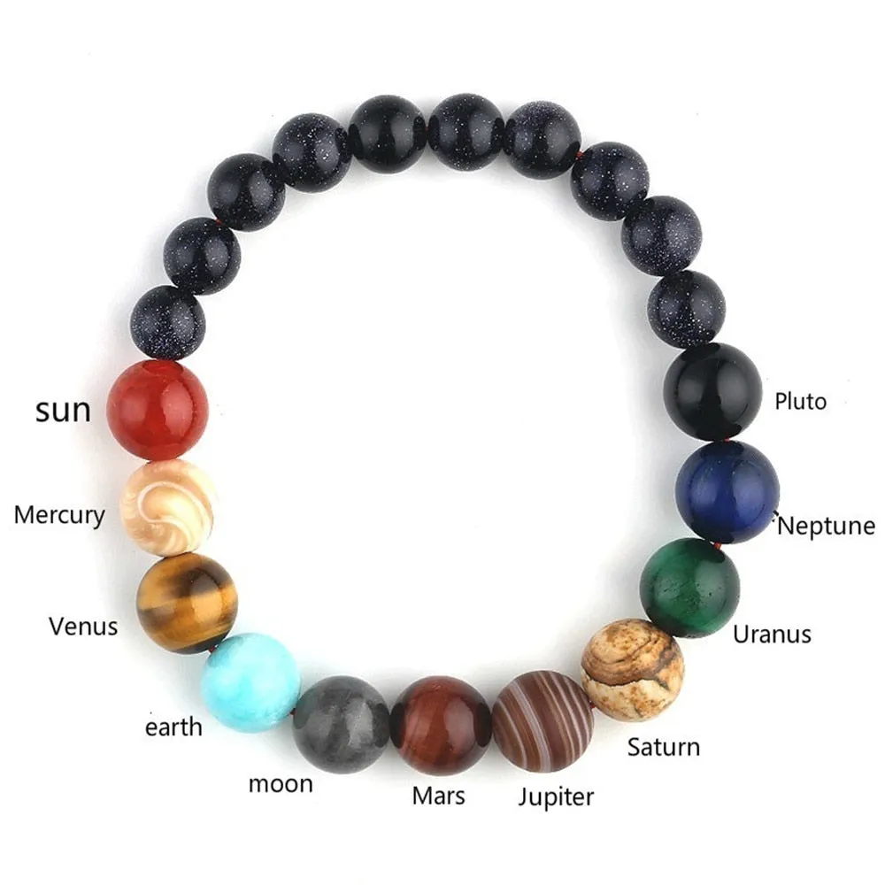 Lovers of Our Planets - Natural Stone Bracelet