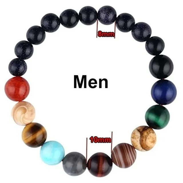 Lovers of Our Planets - Natural Stone Bracelet