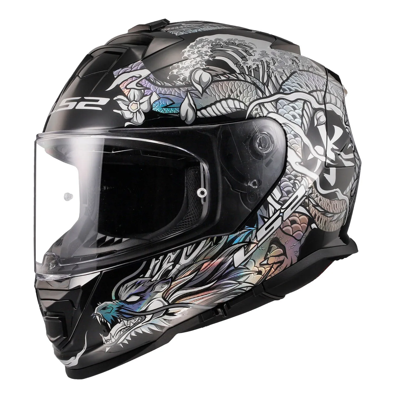 LS2 Helmets Assault Full Face Motorcycle Helmet W/ SunShield