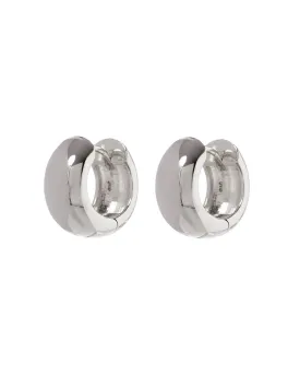 LUV AJ - Mirabella Huggies (15mm) in Silver