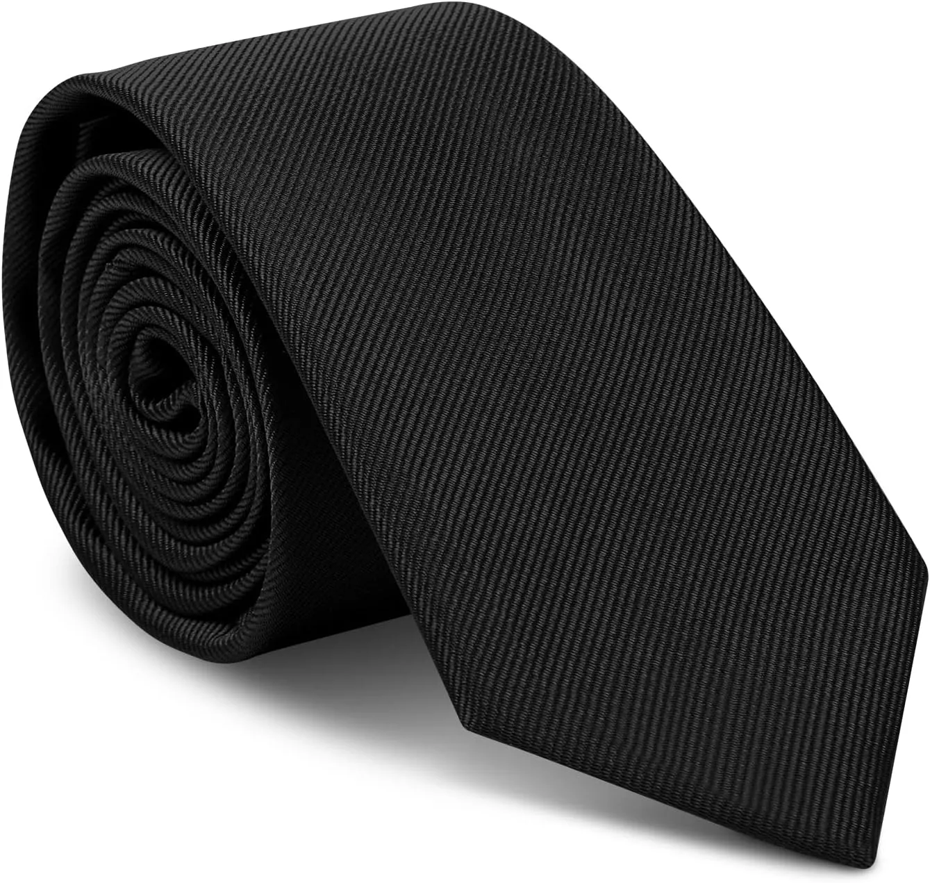 Men Ties, Classic Men's Solid Color Necktie, Premium Pure Color Skinny Necktie with Multiple Colors