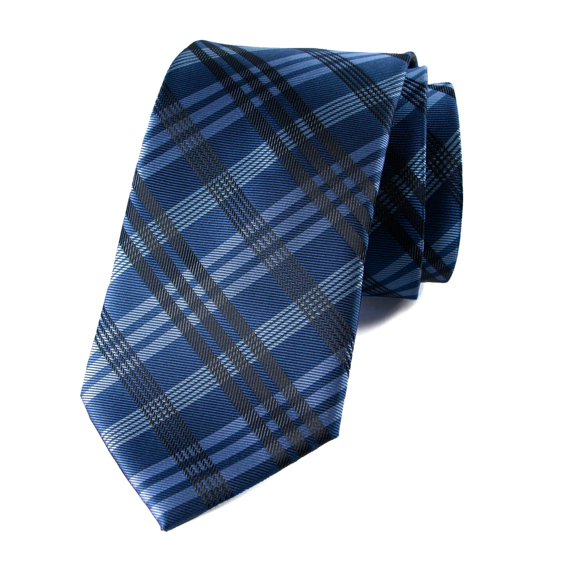 Men's Plaid Woven Necktie