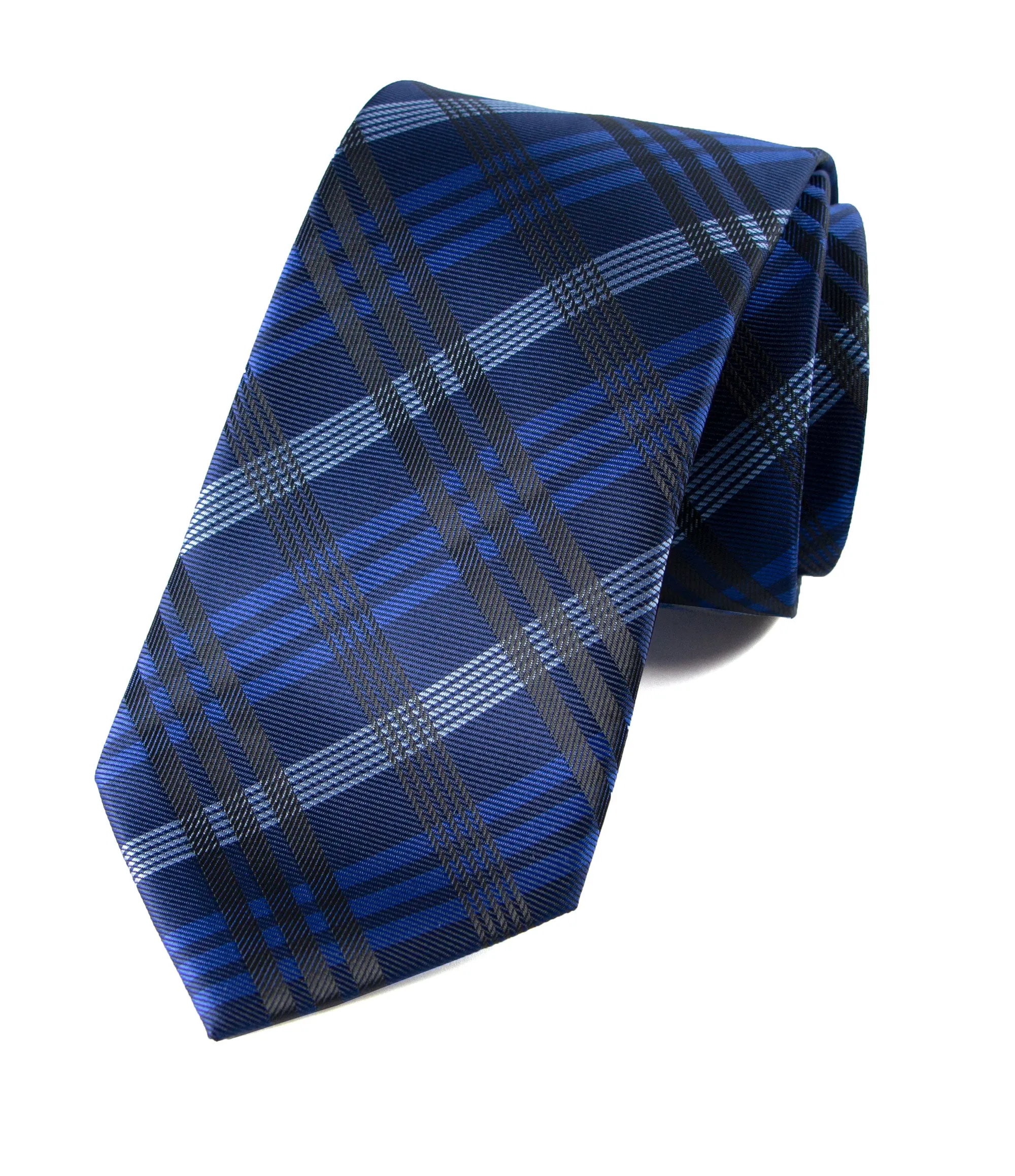 Men's Plaid Woven Necktie