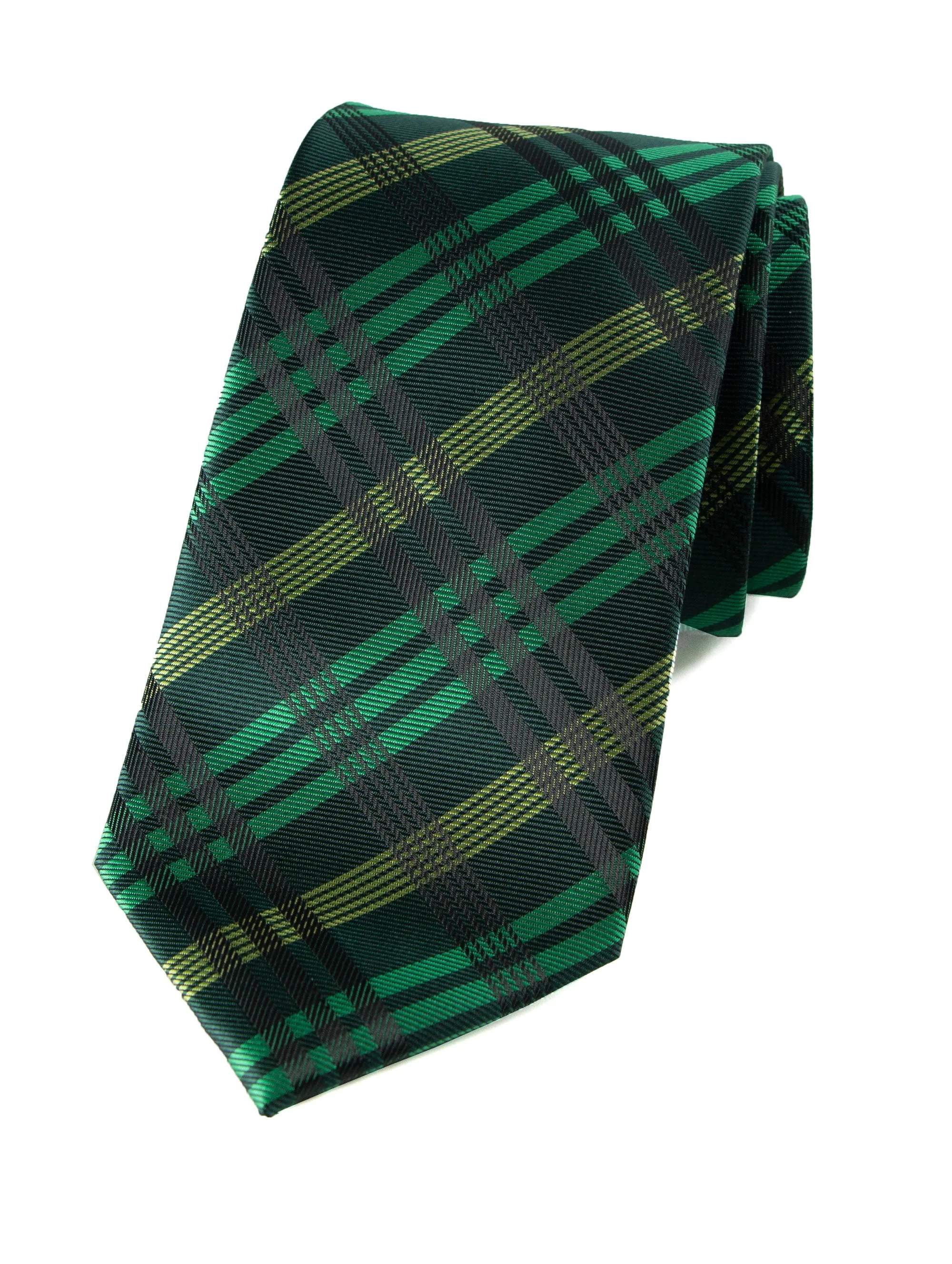 Men's Plaid Woven Necktie