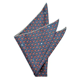 Midnight Navy Crawfish Boil Pocket Square