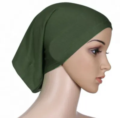 Muslim turban under hijab cap