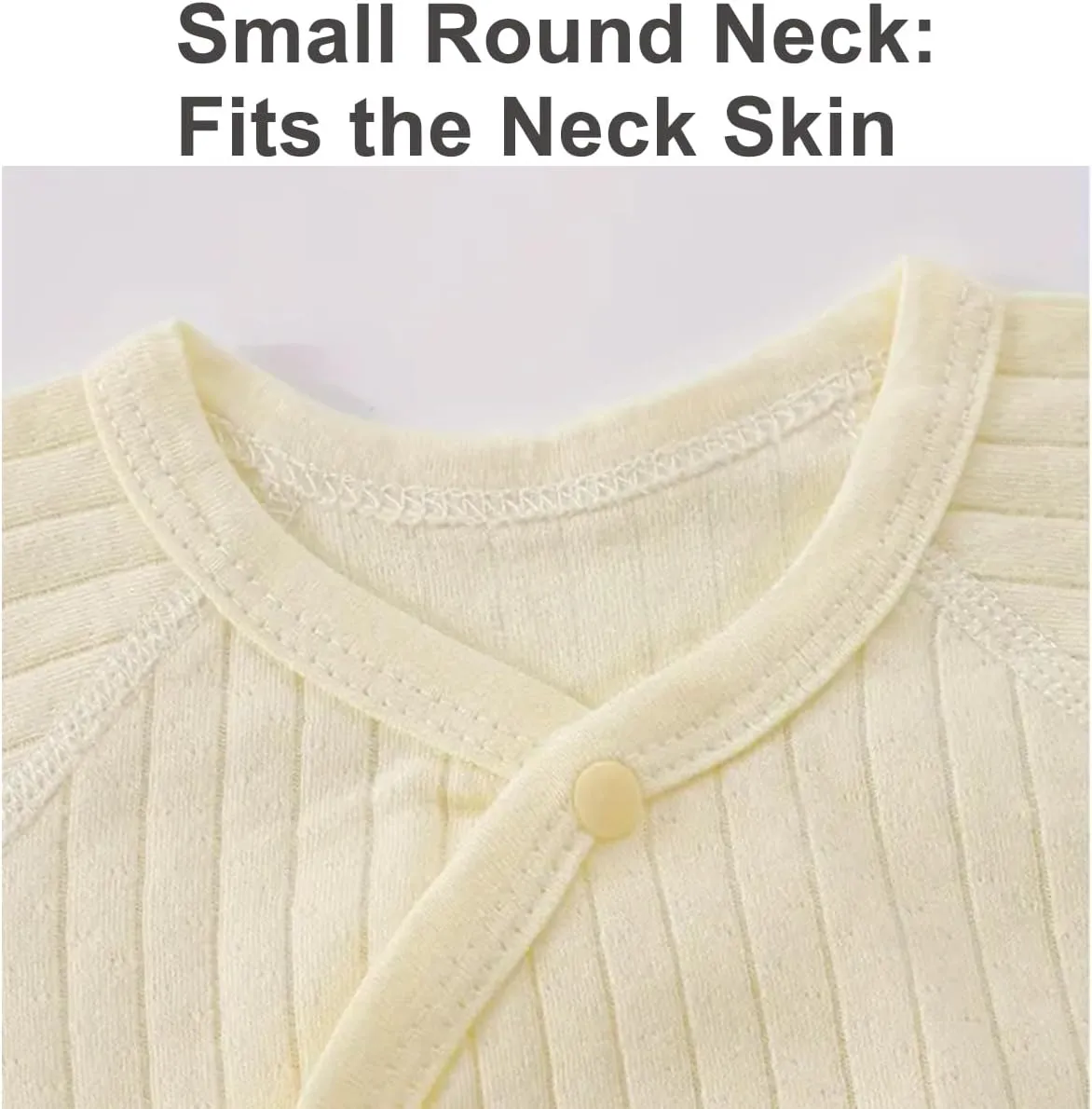 Newborn Baby Cotton Onesie, Cute Bear Patched Casual Long Sleeve Bodysuit, Toddler & Infant Boy's Girl's Comfortable Clothing