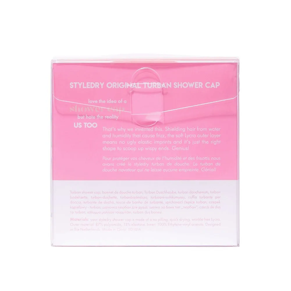 Original-Turban Shower Cap Cotton Candy