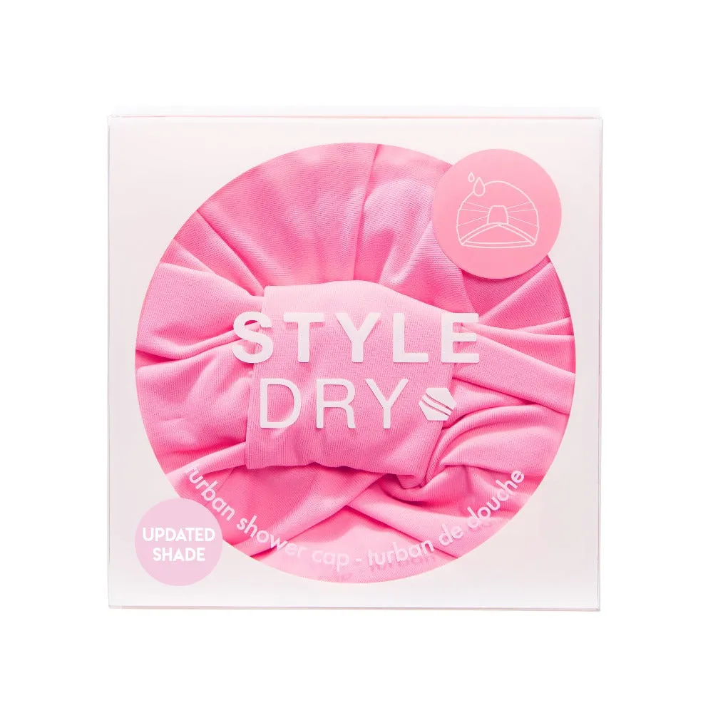 Original-Turban Shower Cap Cotton Candy