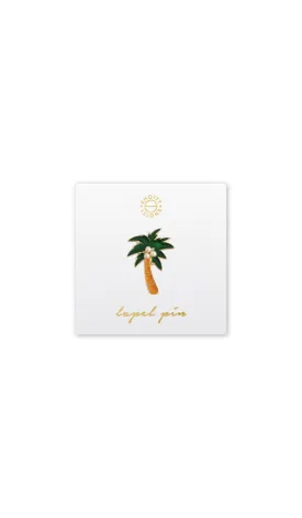 Palm Tree Lapel Pin