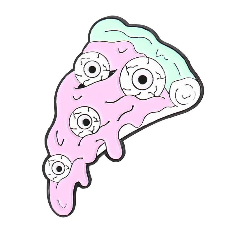 Pastel Goth Creepy Cute Enamel Pin Set