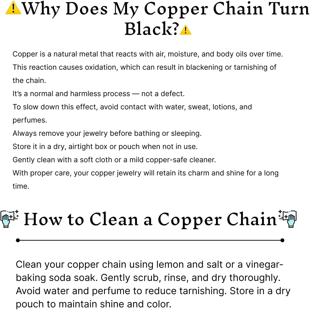 Pure Copper Cuban Link Chain Necklace for Men & Women, Heavy Solid Copper Statement Jewelry Gift, Multiple Lengths (16?C26 Inch)