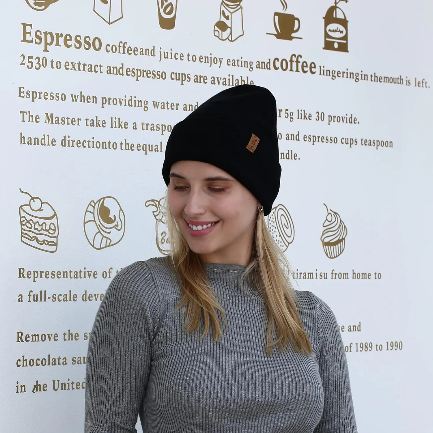 Rajputana 1 & 2 Packs Unisex Knit Winter Beanie Hats Cap Set for Men and Women