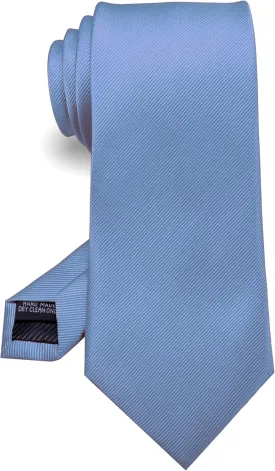RBOCOTT Solid Color Tie Formal Necktie for Men