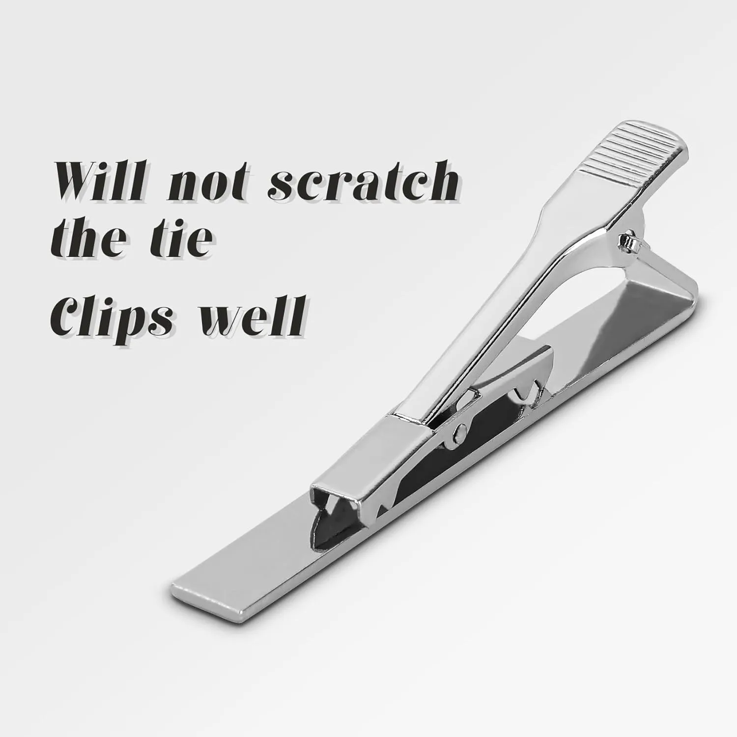 Roctee Tie Clips for Men, 3 Pack Men's Tie Clips Necktie Tie Bars Tie Pins for Men Accessories